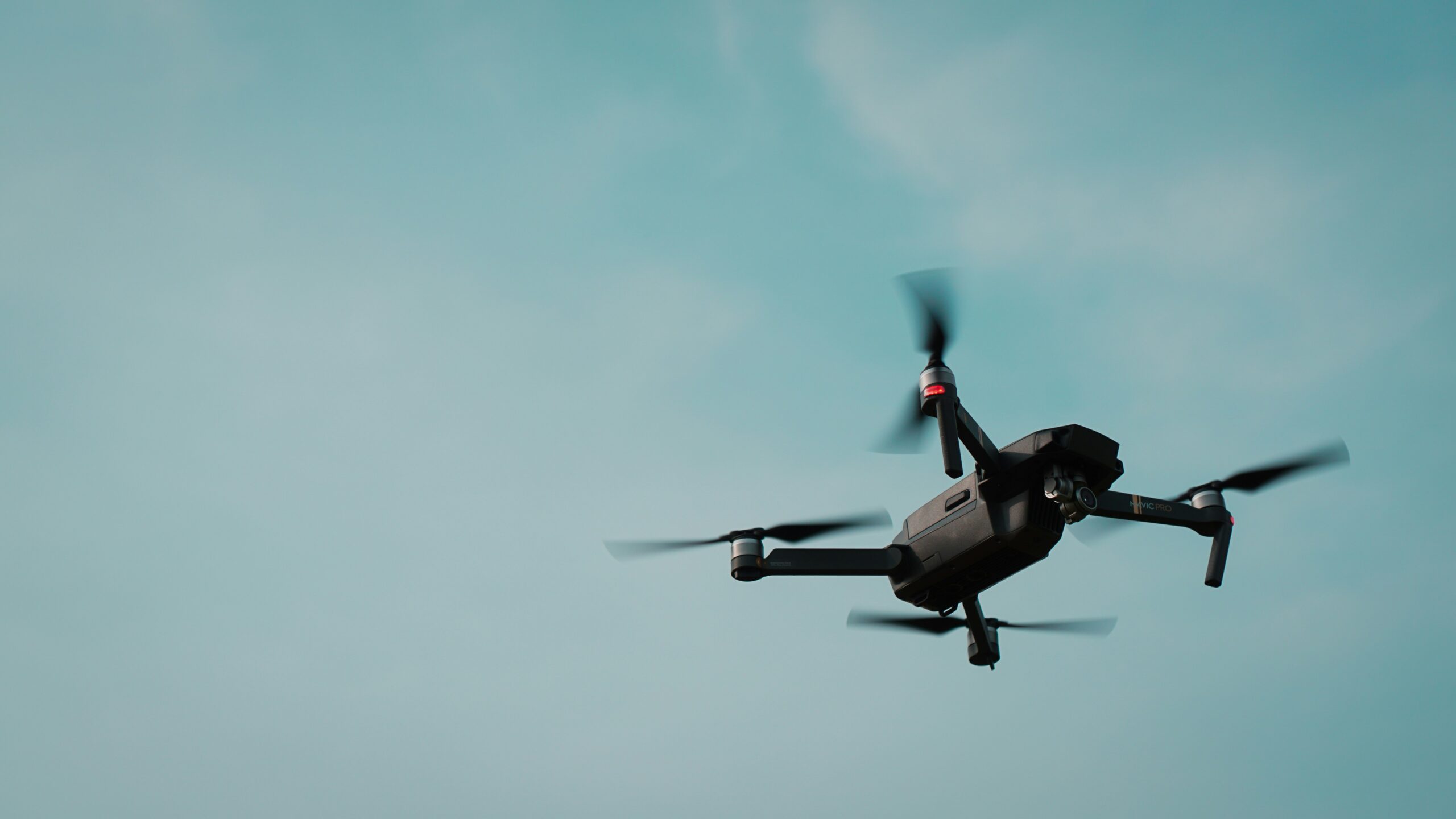 Indra Unveils DRIZZLE Interceptor Drone for Counter-UAS Systems Illustrative photograph of a drone in flight; not an image of Indra's DRIZZLE interceptor.