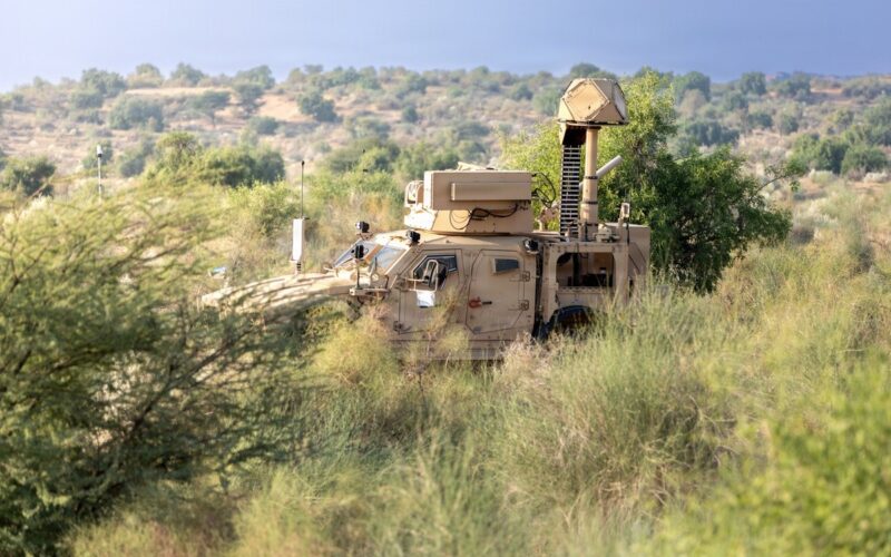 M-LIDS Counter-Drone System Demonstrated During Yudh Abhyas 2026 M-LIDS counter-UAS system positioned during training at Mahajan Field Firing Range, Rajasthan, on 22 September 2026