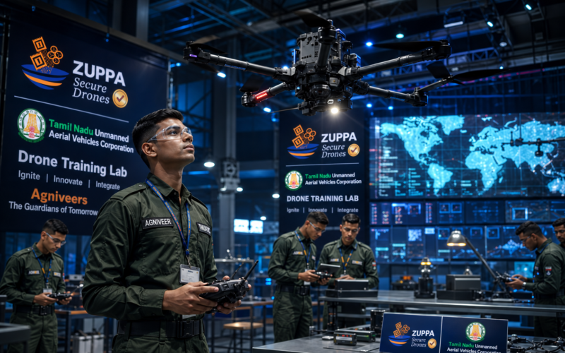 Zuppa and TNUAVC Plan Drone Training Labs for Agniveers Zuppa and TNUAVC Plan Drone Training Labs for Agniveers