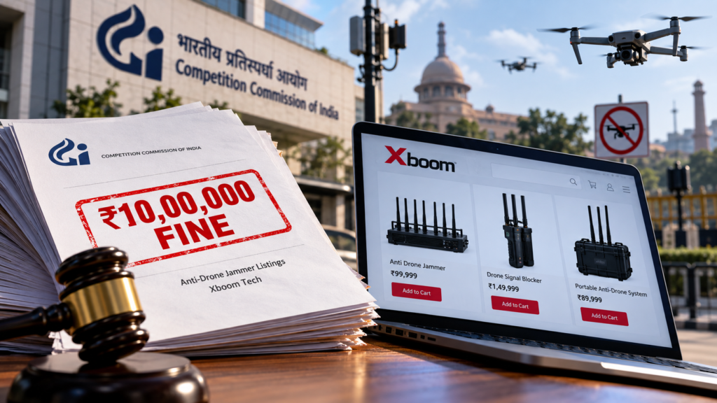 CCPA Fines Xboom ₹10 Lakh Over Anti-Drone Jammer Listings