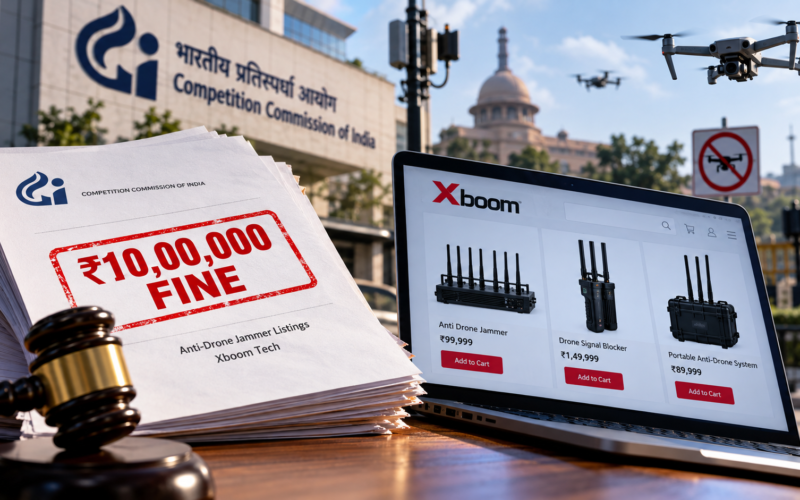 CCPA Fines Xboom ₹10 Lakh Over Anti-Drone Jammer Listings CCPA Fines Xboom ₹10 Lakh Over Anti-Drone Jammer Listings