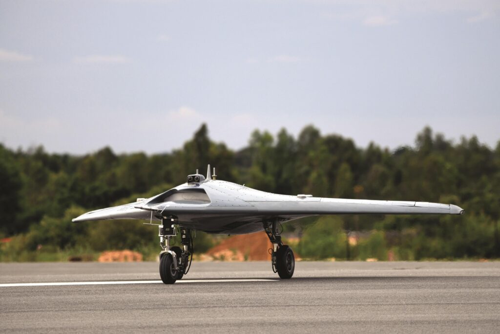 Ghatak UCAV: India's Stealth Combat Drone, Engine, Range and Development Flying-wing UAV concept illustrating the technology behind India's SWiFT demonstrator.