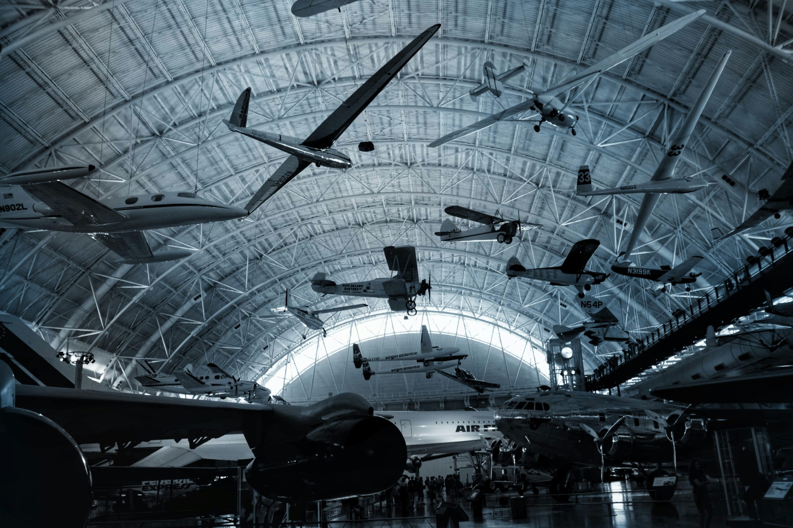FWDA Signs €6 Million Portugal Deal to Manufacture Kaal Bhairava and YAMA Drones Aircraft inside an industrial hangar, illustrative image