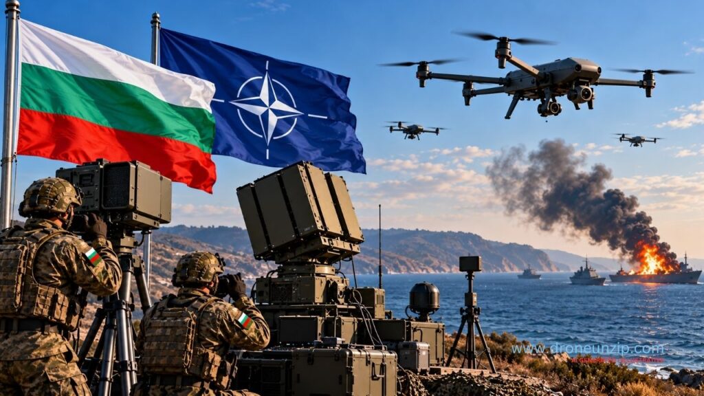 Bulgaria Seeks NATO Anti-Drone Systems After Black Sea Attacks