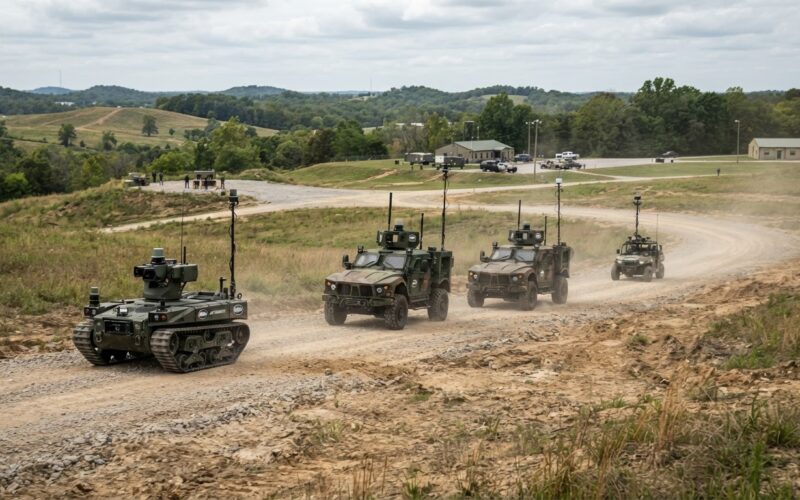 DARPA Tests Four Coordinated Autonomous Ground Vehicles at Fort Knox DARPA Tests Four Coordinated Autonomous Ground Vehicles at Fort Knox