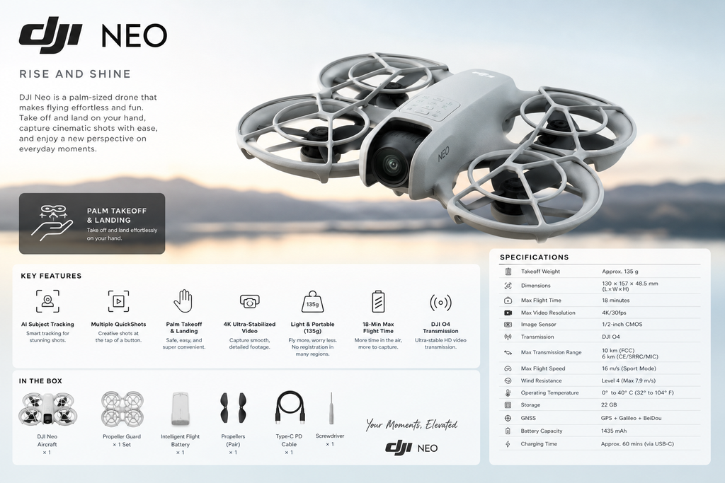 DJI Neo Review and specifications that matter 