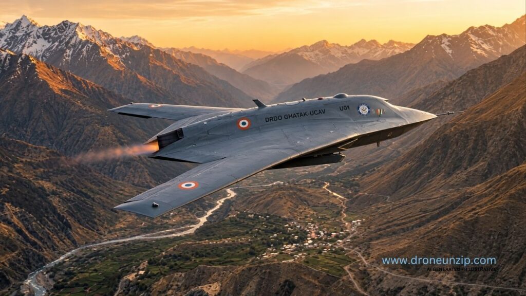 Ghatak UCAV Design: How the Flying Wing Supports Stealth