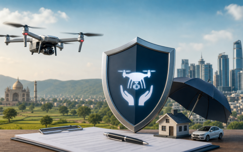 Drone Insurance in India (2026): Rules, Coverage and Costs Explained Drone Insurance in India.