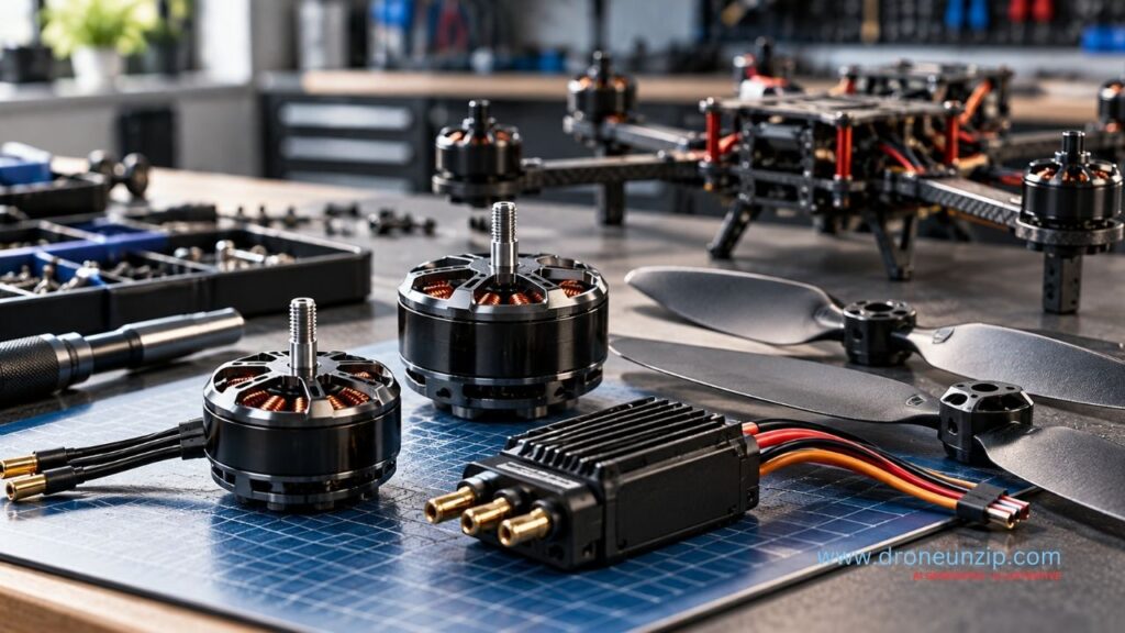 Drone Motors Explained: Types, KV Ratings, ESCs and Selection