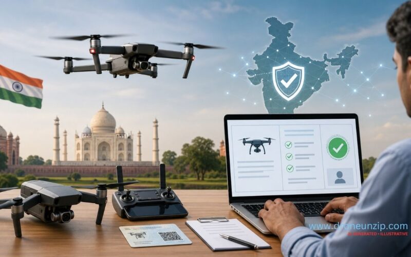 Drone Registration in India (2026): eGCA, UIN, Fees and Rules Explained Drone Registration in India