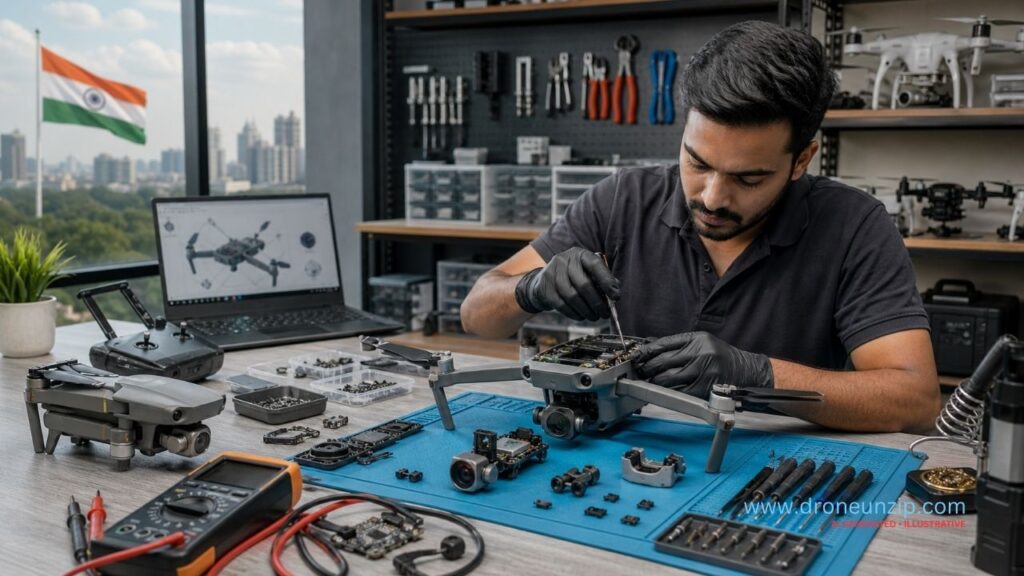 Home Drone Repair in India (2026): Costs, Parts and Maintenance Guide