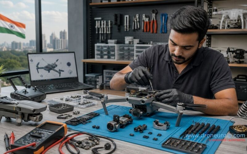 Drone Repair in India (2026): Costs, Parts and Maintenance Guide Drone Repair in India Costs, Parts and Maintenance Guide