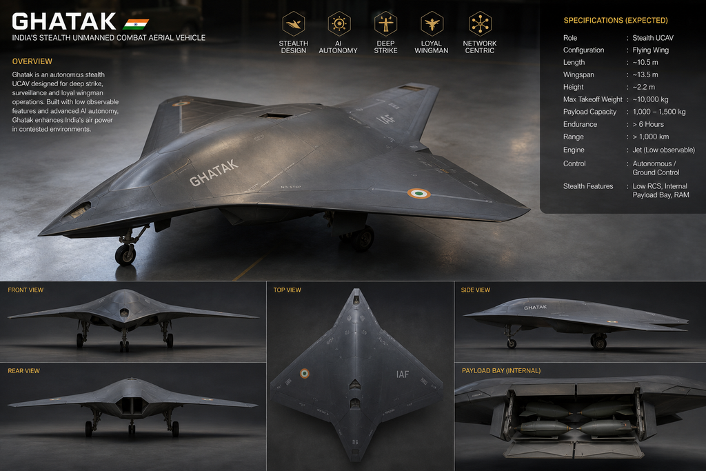 Ghatak UCAV Range and Endurance: What Is Actually Known? Ghatak UCAV Range and Endurance What Is Actually Known