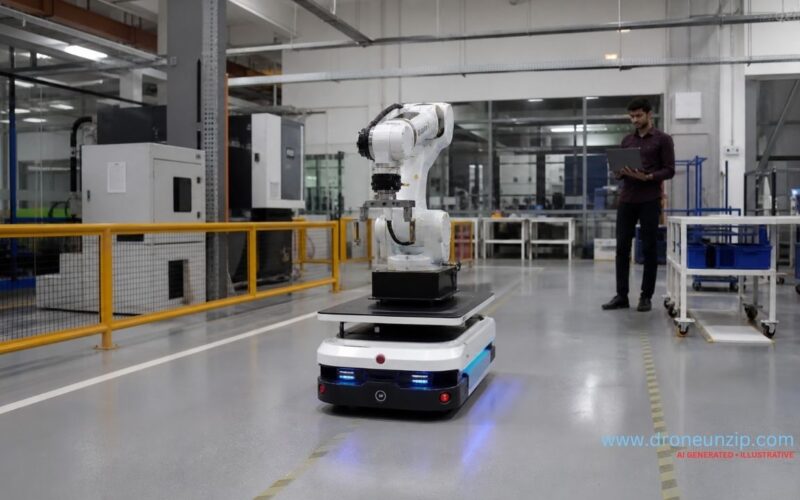 IIIT Hyderabad and Ati Robotics Demonstrate Factory Robot Navigation Without LiDAR Maps IIIT Hyderabad and Ati Robotics Demonstrate Factory Robot Navigation Without LiDAR Maps
