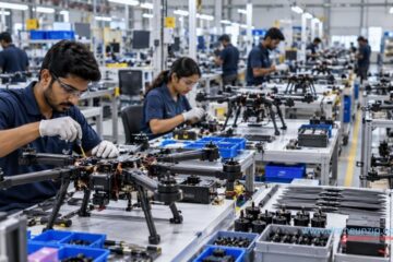 Indian Drone Manufacturing Scales Up, From Small Batches Towards Mass Production