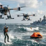 Indian Naval Academy Develops AI-Assisted Two-Drone System for Maritime Rescue