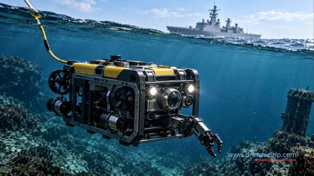 Indian Navy Receives First Two EyeROV TROUT Underwater ROV Systems