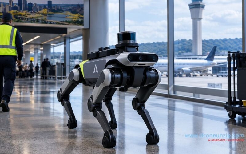 Pittsburgh Airport Plans Skild AI Quadruped Robot Pilot for Terminal Operations Pittsburgh Airport Plans Skild AI Quadruped Robot Pilot for Terminal Operations