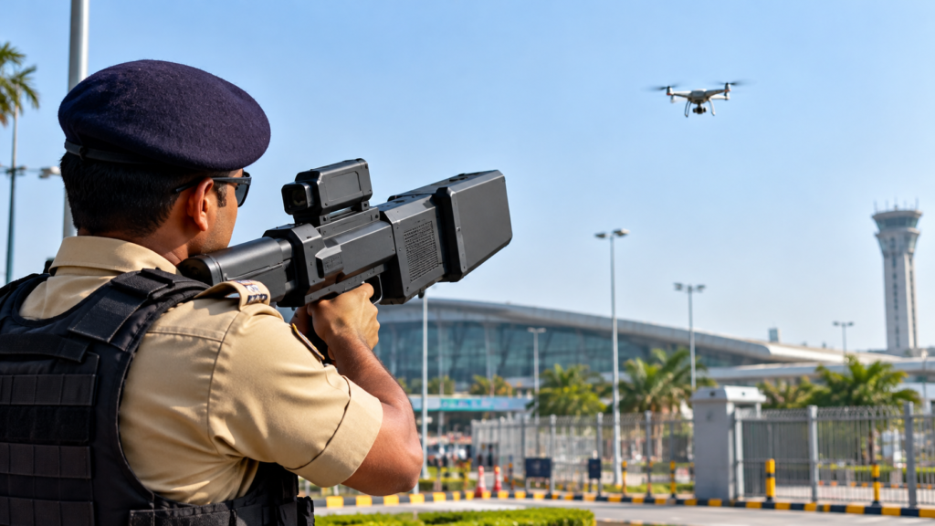 Tamil Nadu Police Floats ₹1.52 Crore Tender for Six Anti-Drone Gun Systems