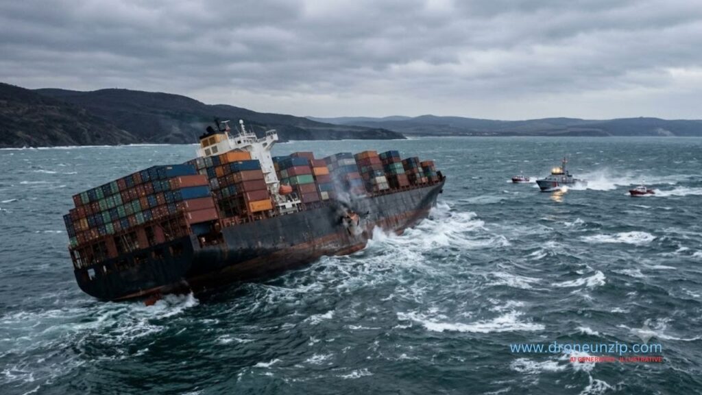 Three Maritime Drones Strike Contship Jet Off Bulgaria; All 18 Crew Rescued