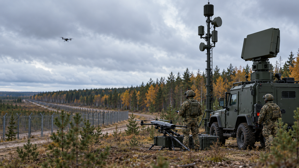 Latvia Is Building Automated Anti-Drone Defences Along Its Russian Border Latvia Is Building Automated Anti-Drone Defences Along Its Russian Border